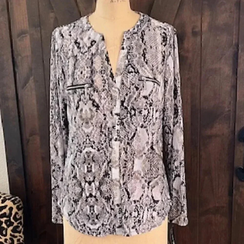 INC Snake Print Top new with Tags